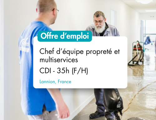CHEF D&rsquo;ÉQUIPE PROPRETÉ ET MULTISERVICES F/H